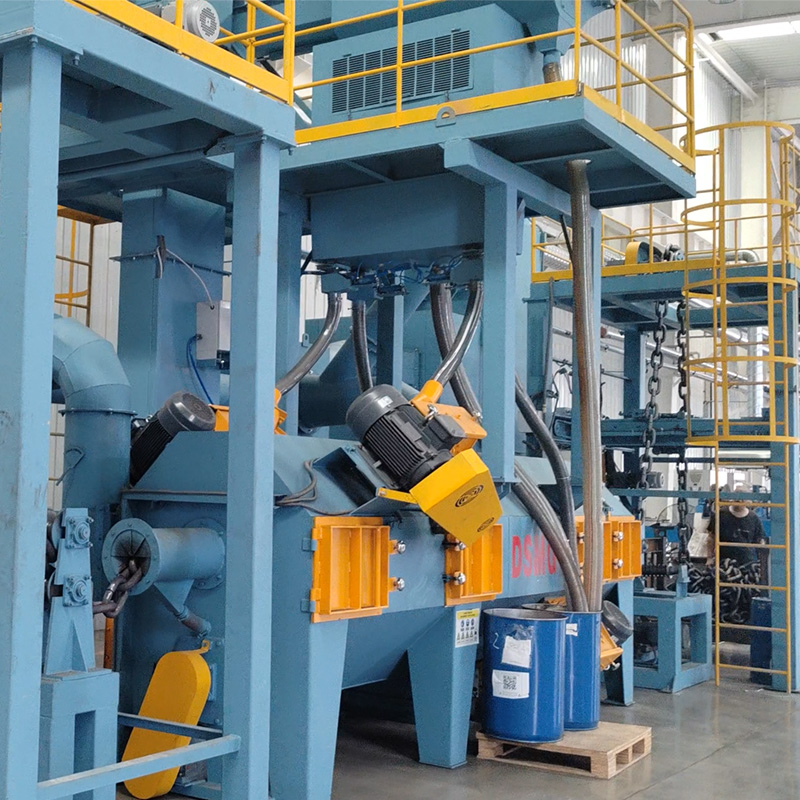 THIELE shot blasting Machine for Anchor chain