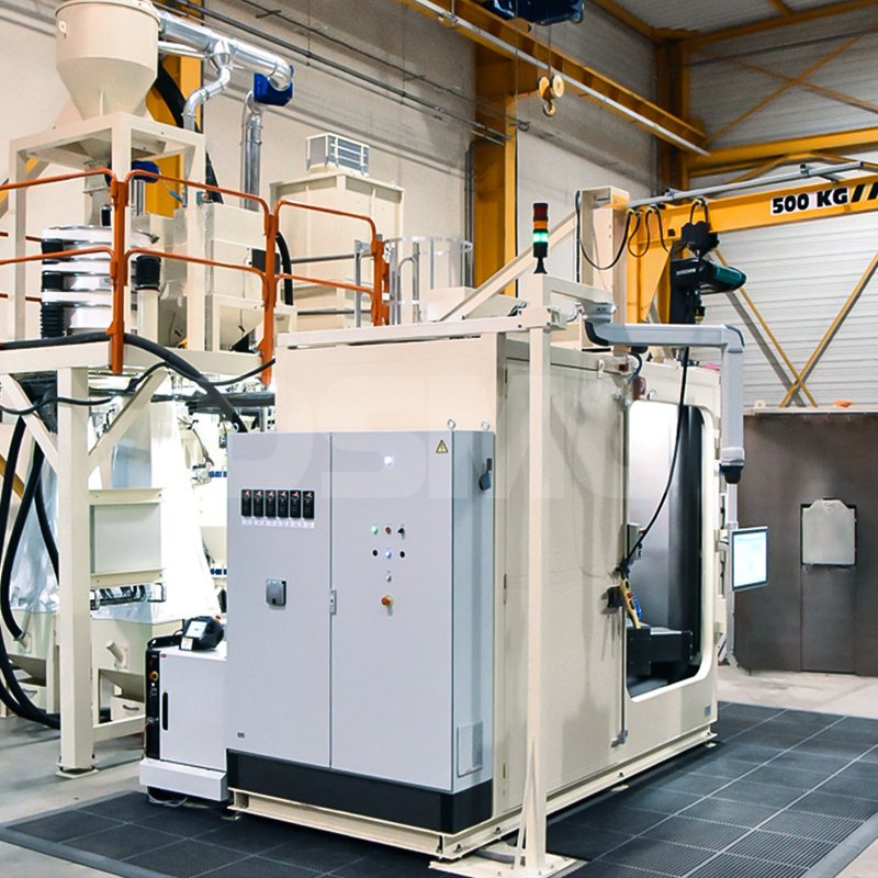External and Internal Shot Blasting and Peening Machine 
