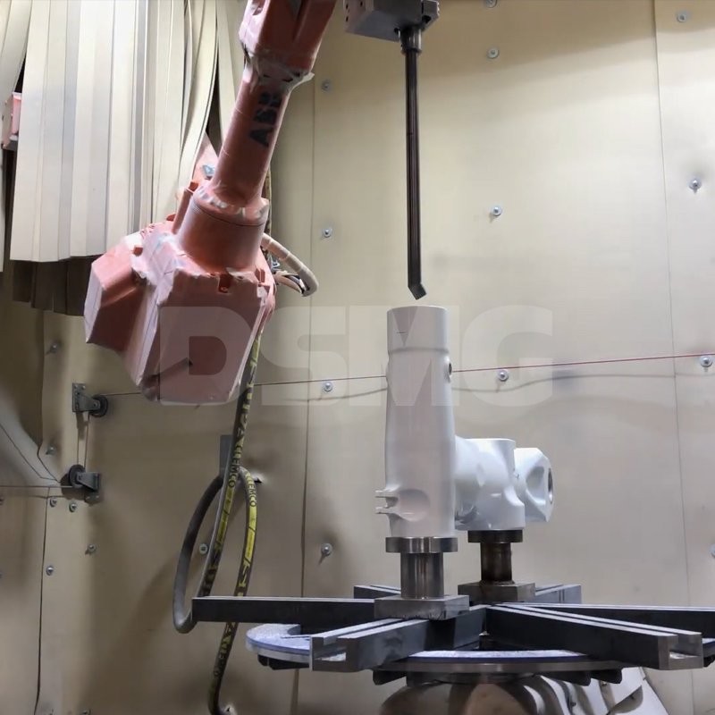 Automatic Inner Surface Sand blasting Booth